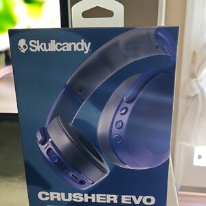Skullcandy Crusher Evo Wireless Headphones - Vibrant Blue